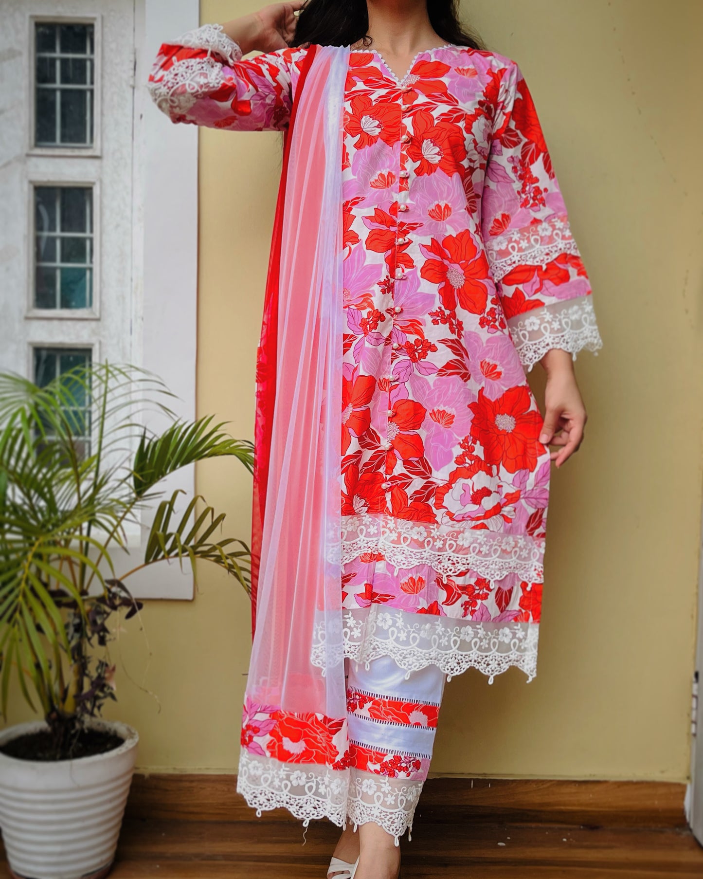 Baad-E-Saba 2 Suit Set