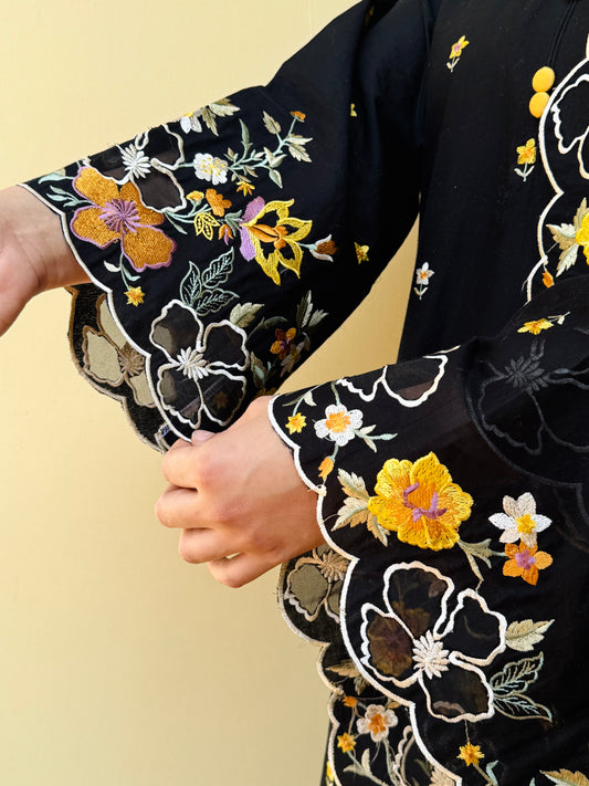 Zareen Yellow Suit Set