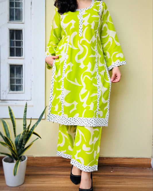 Lime Green Coord Set